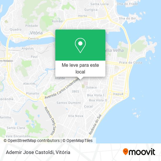 Ademir Jose Castoldi mapa