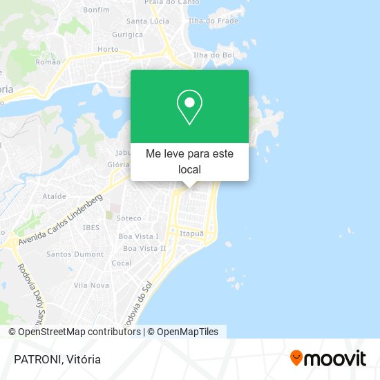 PATRONI mapa