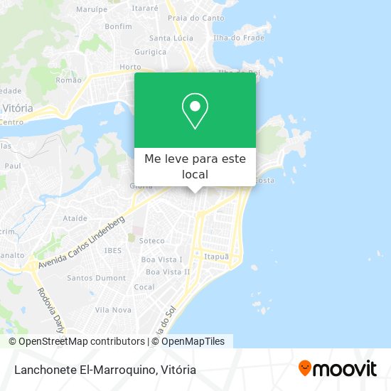 Lanchonete El-Marroquino mapa