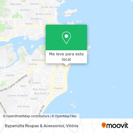 Bypamzita Roupas & Acessorios mapa