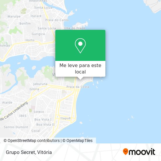 Grupo Secret mapa