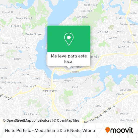 Noite Perfeita - Moda Intima Dia E Noite mapa