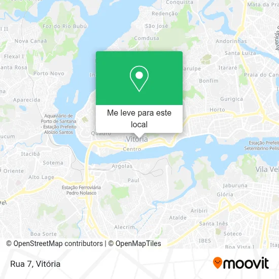 Rua 7 mapa