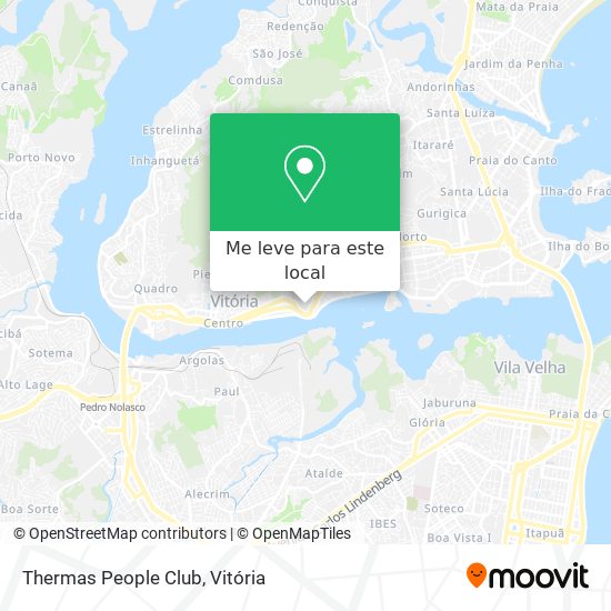 Thermas People Club mapa