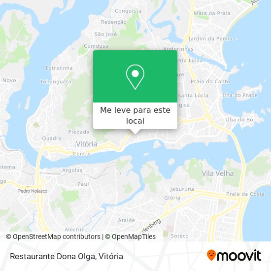 Restaurante Dona Olga mapa