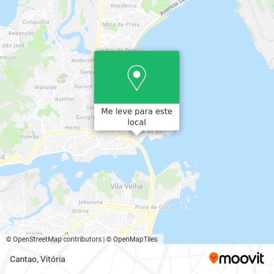 Cantao mapa