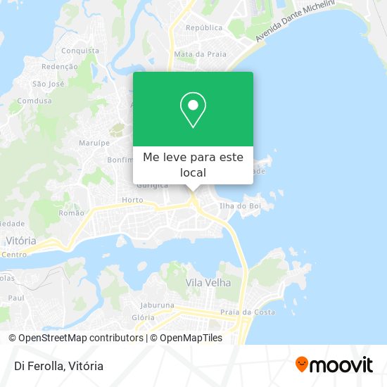 Di Ferolla mapa