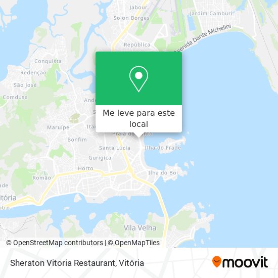 Sheraton Vitoria Restaurant mapa
