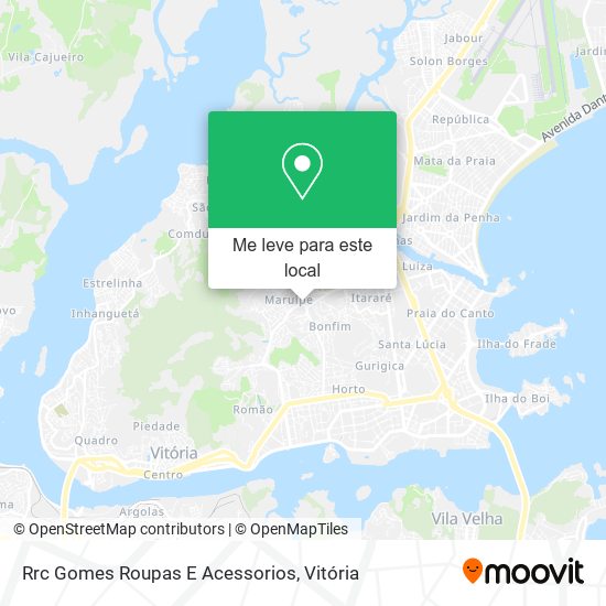 Rrc Gomes Roupas E Acessorios mapa