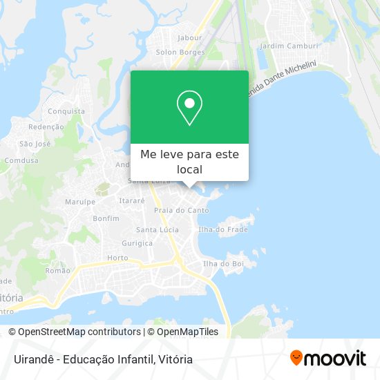 Uirandê - Educação Infantil mapa