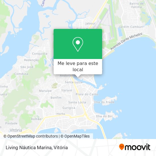 Living Náutica Marina mapa