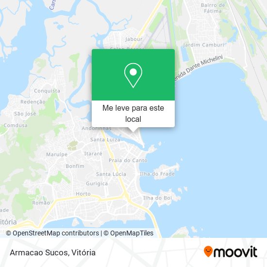 Armacao Sucos mapa