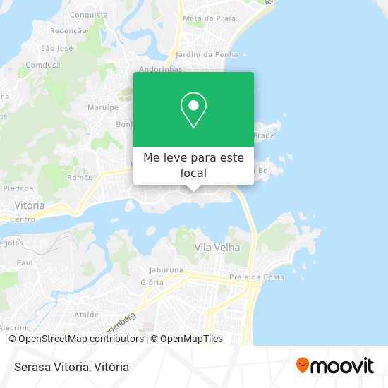 Serasa Vitoria mapa
