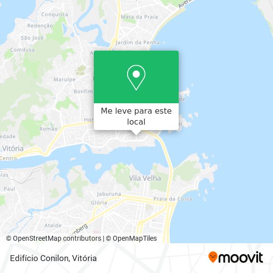Edifício Conilon mapa