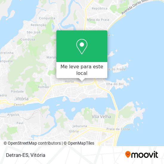 Detran-ES mapa