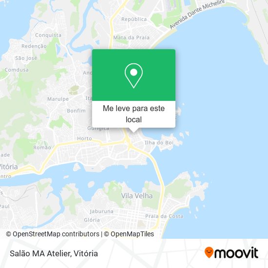 Salão MA Atelier mapa