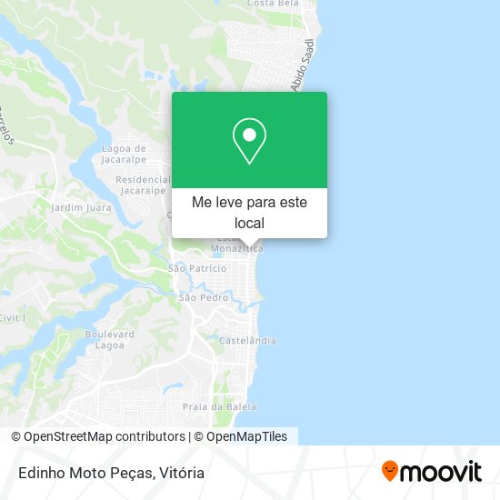 Edinho Moto Peças mapa