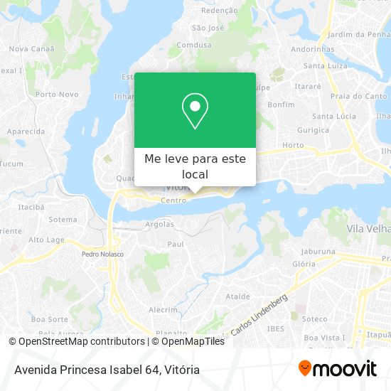 Avenida Princesa Isabel 64 mapa