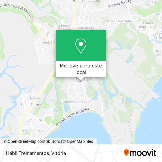 Hábil Treinamentos mapa