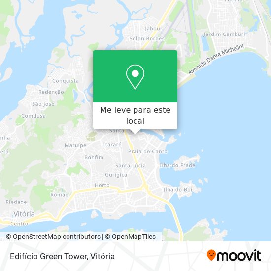 Edifício Green Tower mapa