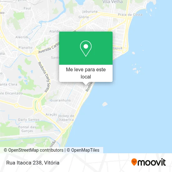 Rua Itaoca 238 mapa
