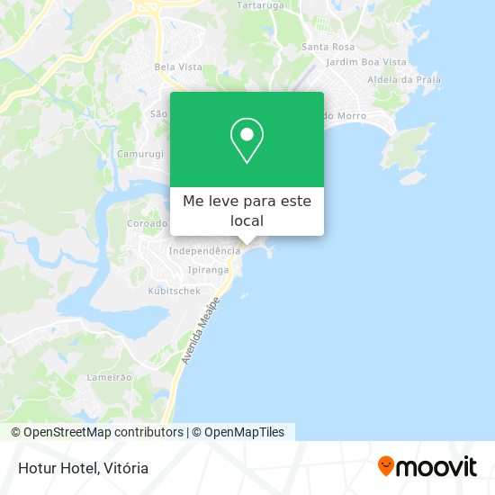 Hotur Hotel mapa