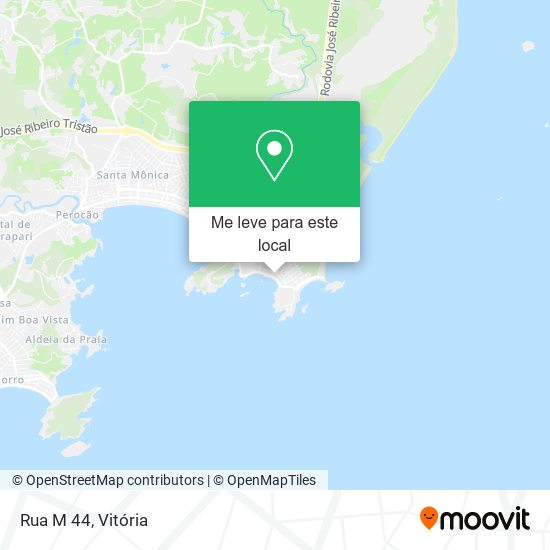 Rua M 44 mapa