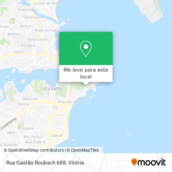 Rua Gastão Roubach 688 mapa
