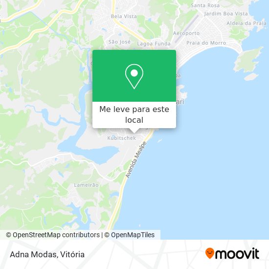 Adna Modas mapa