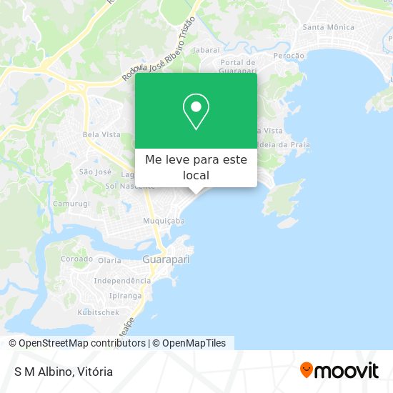 S M Albino mapa