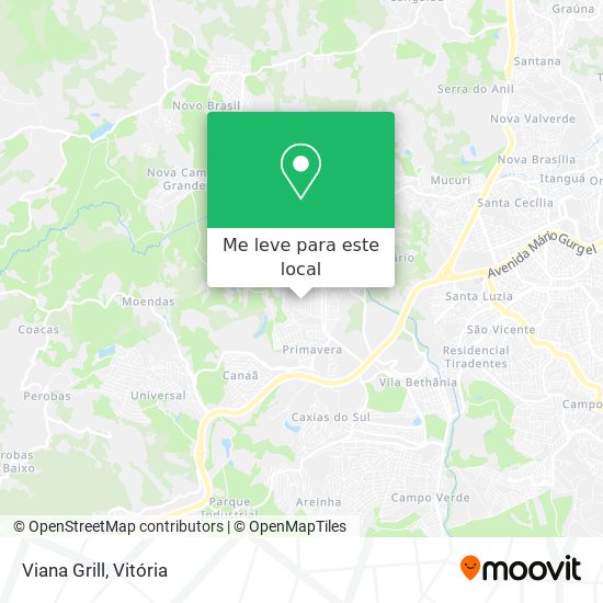 Viana Grill mapa