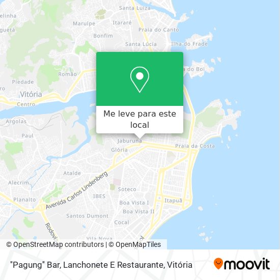 ''Pagung'' Bar, Lanchonete E Restaurante mapa