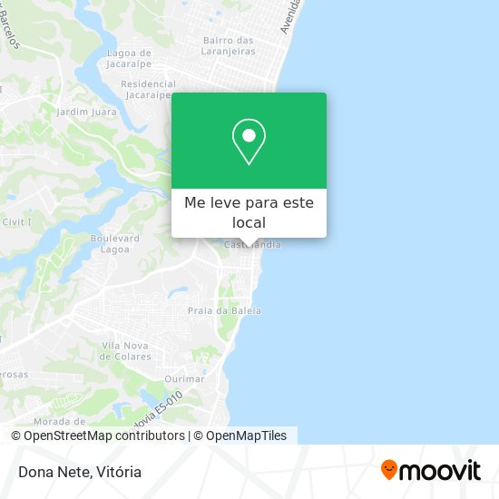 Dona Nete mapa