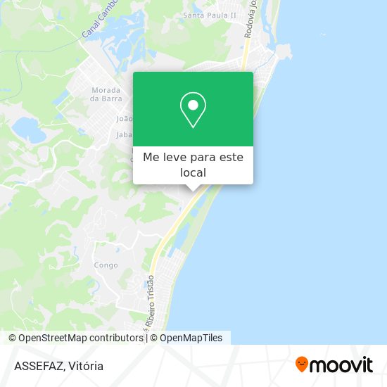 ASSEFAZ mapa