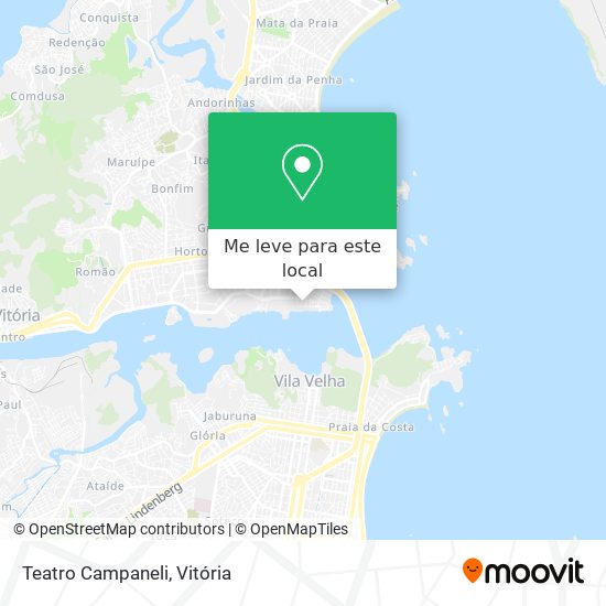 Teatro Campaneli mapa