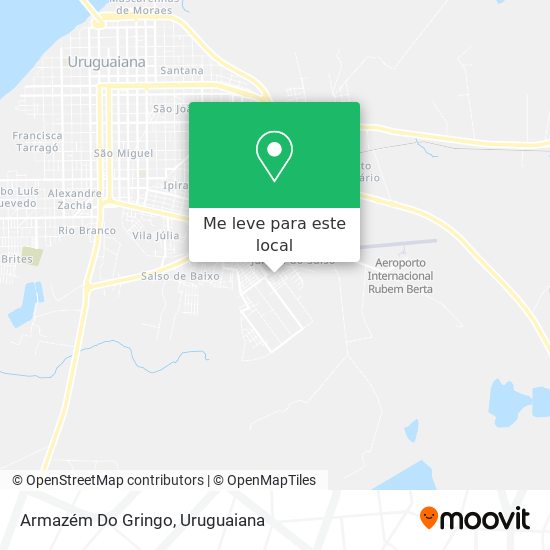 Armazém Do Gringo mapa