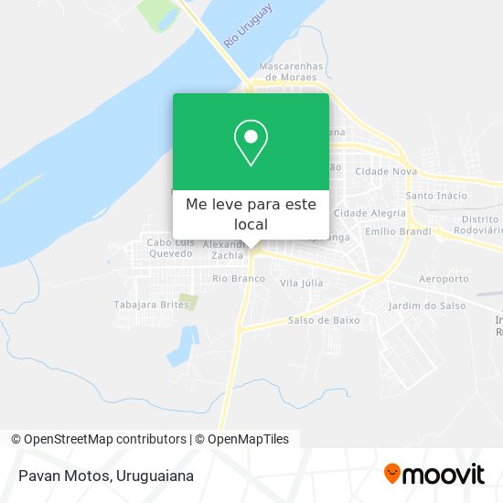 Pavan Motos mapa