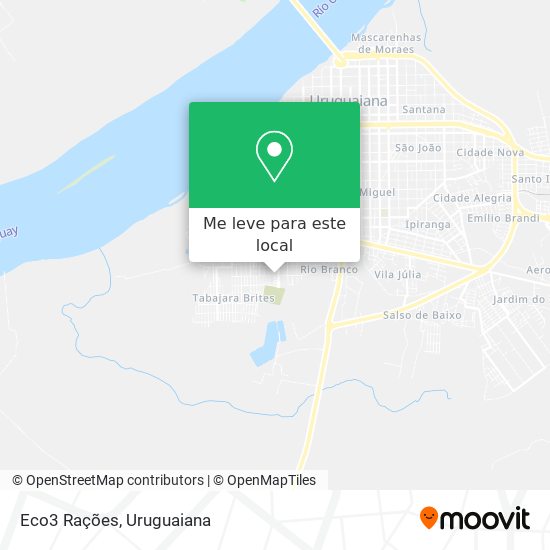 Eco3 Rações mapa