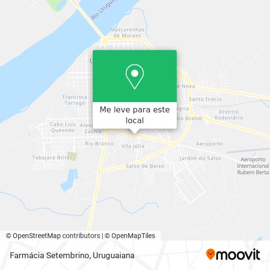 Farmácia Setembrino mapa