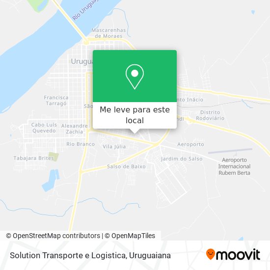 Solution Transporte e Logistica mapa