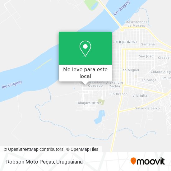 Robson Moto Peças mapa