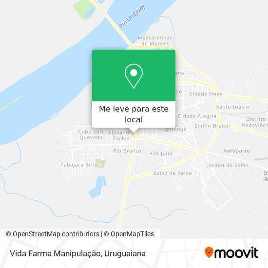 Vida Farma Manipulação mapa