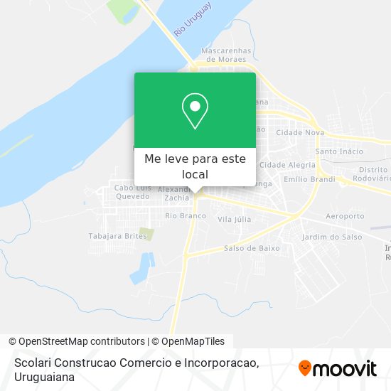 Scolari Construcao Comercio e Incorporacao mapa