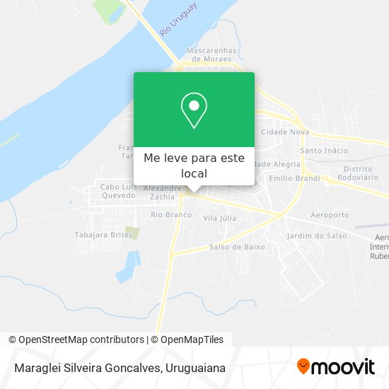 Maraglei Silveira Goncalves mapa