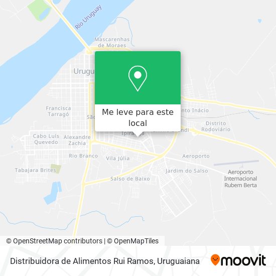 Distribuidora de Alimentos Rui Ramos mapa