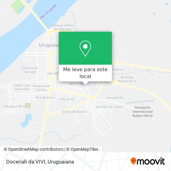 Doceriah da VIVI mapa