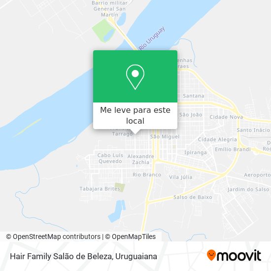 Hair Family Salão de Beleza mapa