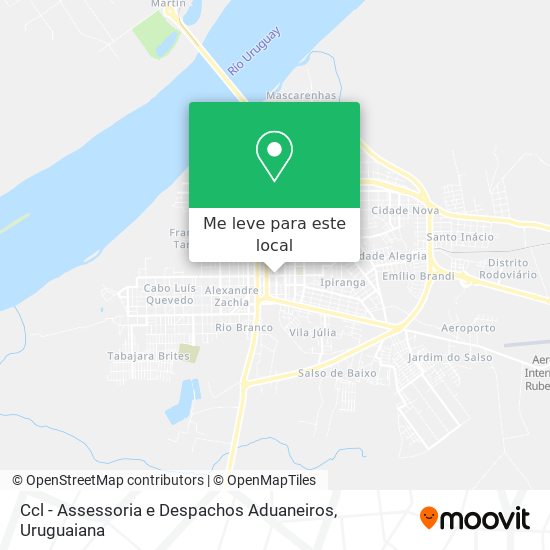 Ccl - Assessoria e Despachos Aduaneiros mapa