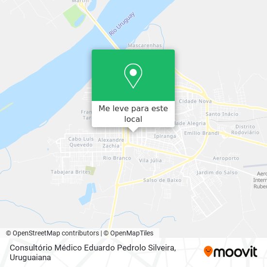 Consultório Médico Eduardo Pedrolo Silveira mapa