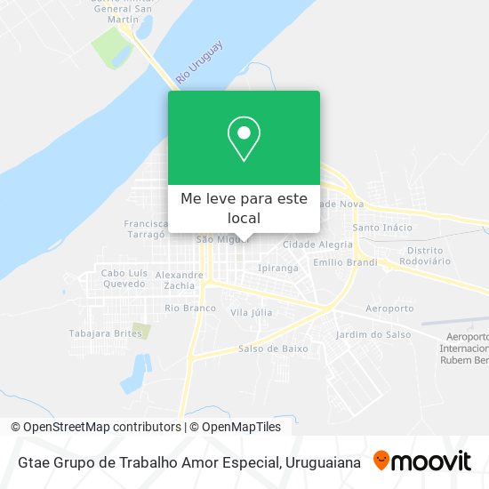 Gtae Grupo de Trabalho Amor Especial mapa